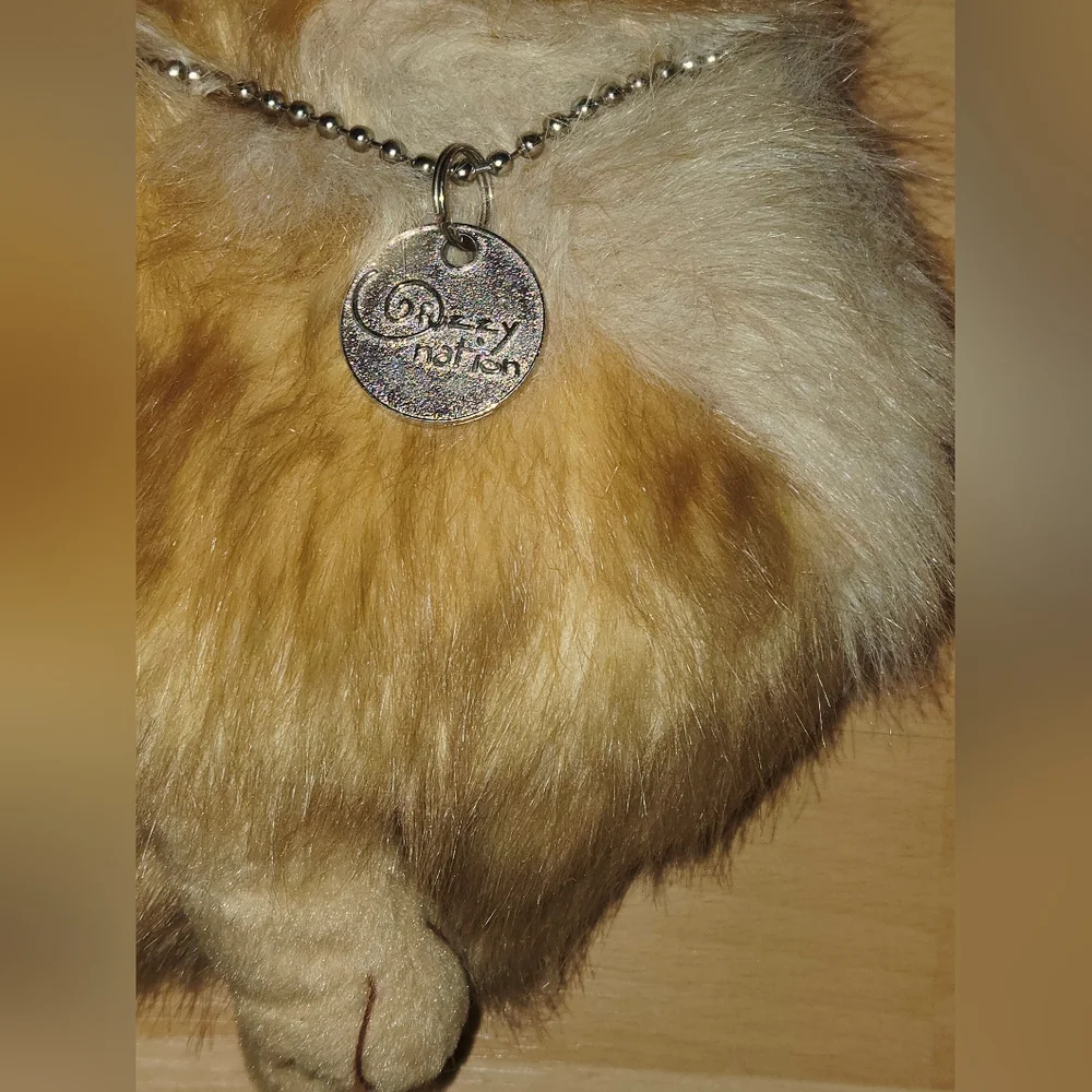 Rare Fuzzy Nation Pomeranian Puppy Purse Handbag